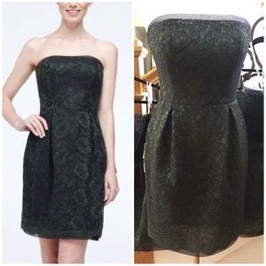 David’s Bridal Lace Strapless Dress-NWT